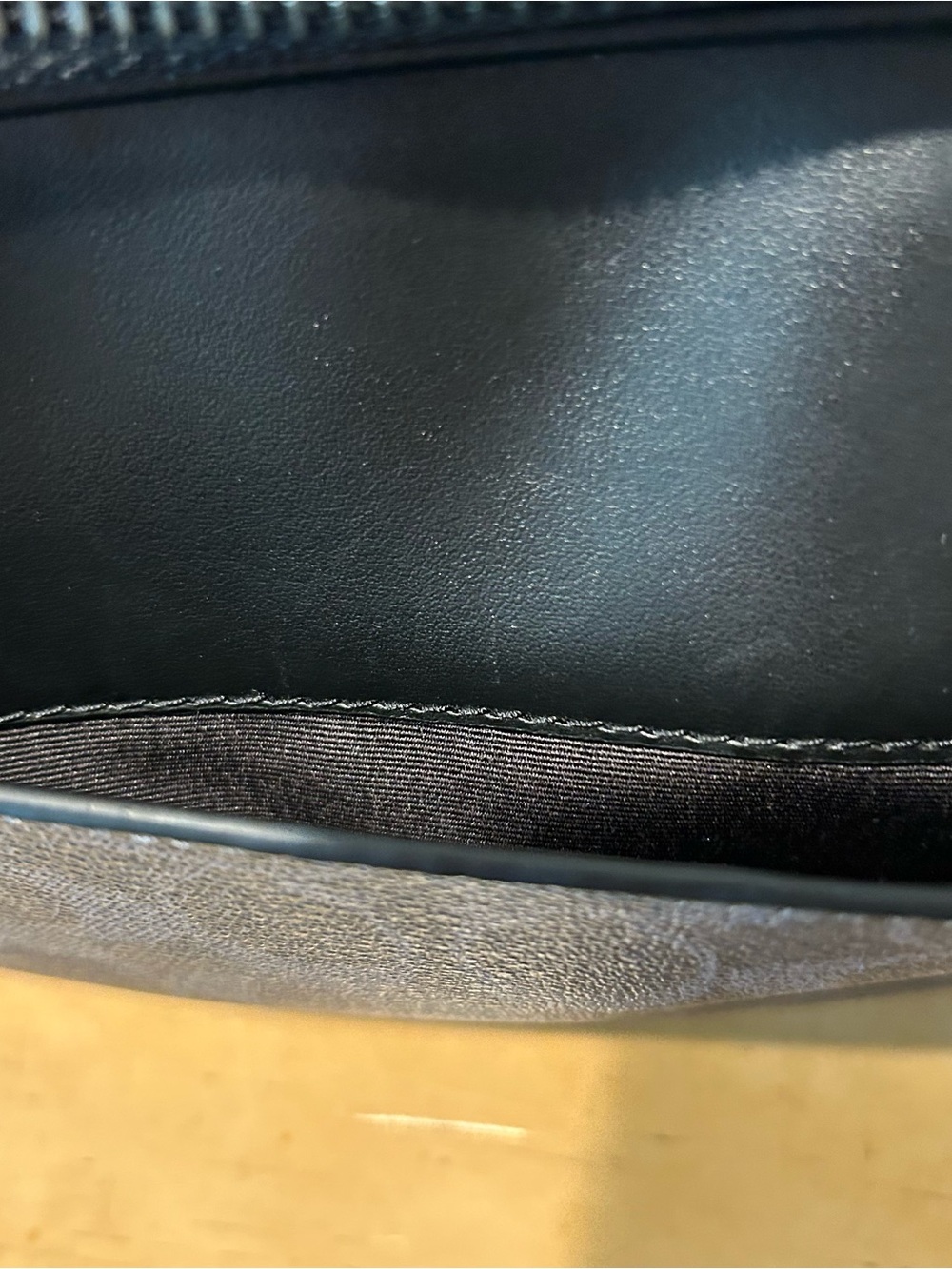 Coach graham denim blue crossbody blocked signature canvas, leather unisex bag - Picture 6 of 16